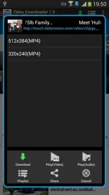 VideoDownloader android App screenshot 3