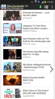 VideoDownloader android App screenshot 5